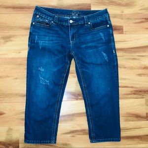 Melissa McCarthy Seven7 Capri/Jeans Sz 18W